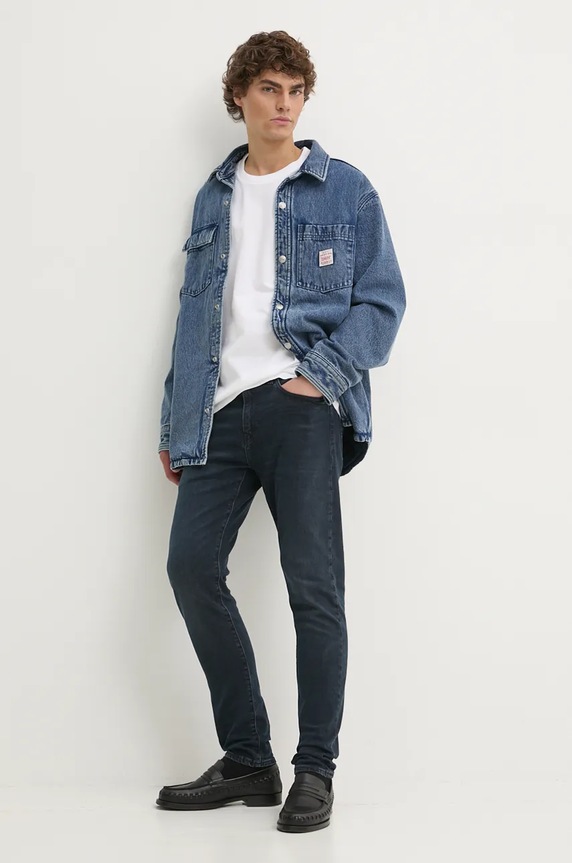 Levi's geaca jeans A8582 albastru AW24