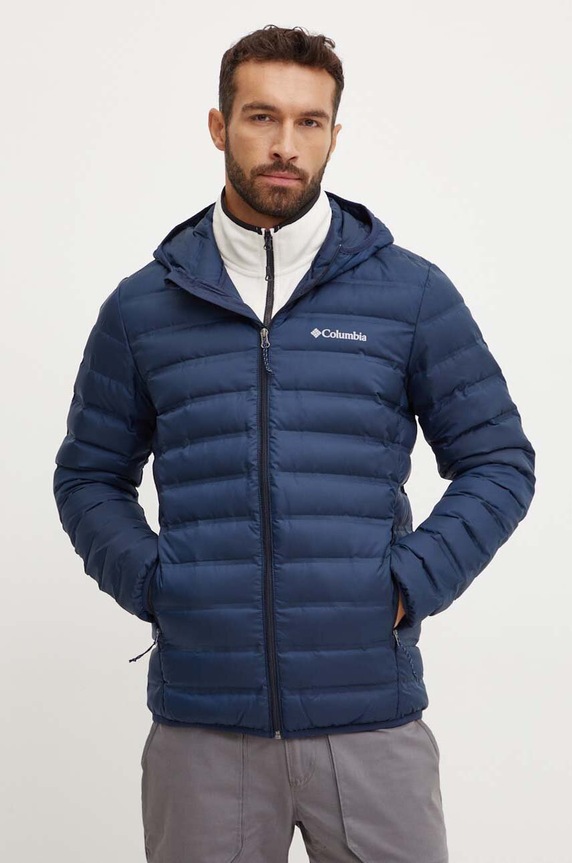 Πουπουλένιο αθλητικό μπουφάν Columbia Lake 22 σκούρο μπλε 2086294