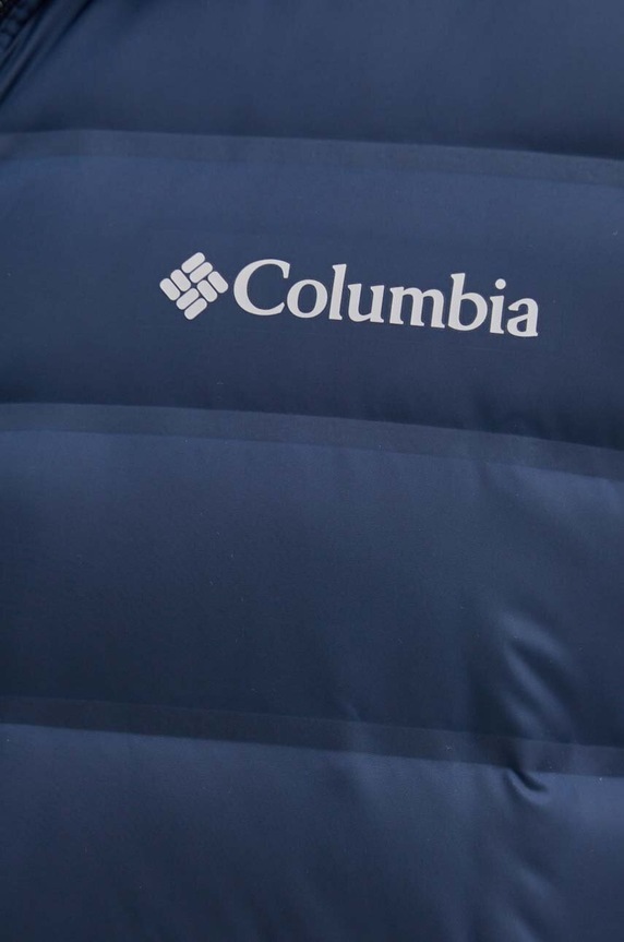 Columbia kurtka sportowa puchowa Lake 22 2086314 granatowy