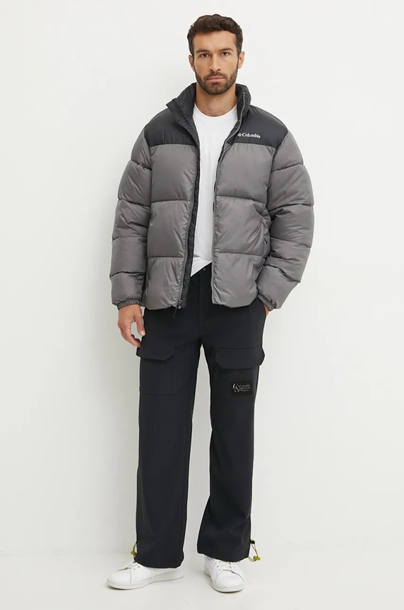 Columbia giacca Puffect 2086861 grigio AW25