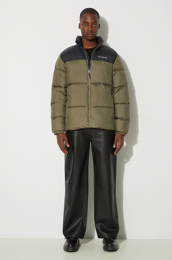 Columbia jacket Puffect 2086861 green AW25