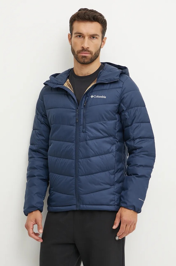 Sportovní bunda Columbia Labyrinth Loop s podšívkou námořnická modř 2085294