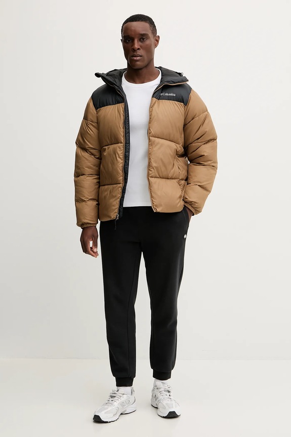 Columbia rövid kabát Puffect 2086851 barna AW25