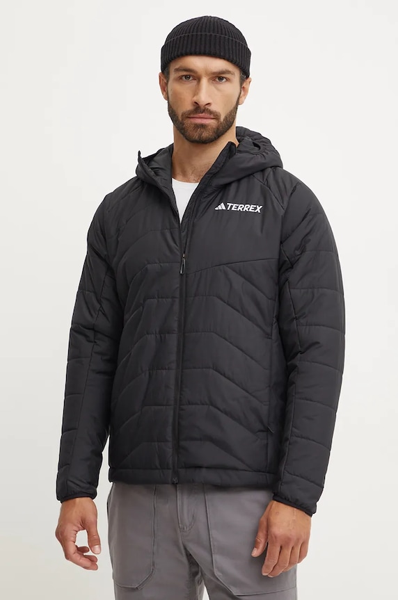 Športová bunda adidas TERREX Multi Insulated zateplené čierna IM7683