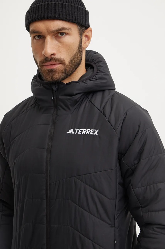 Športová bunda adidas TERREX Multi Insulated čierna IM7683