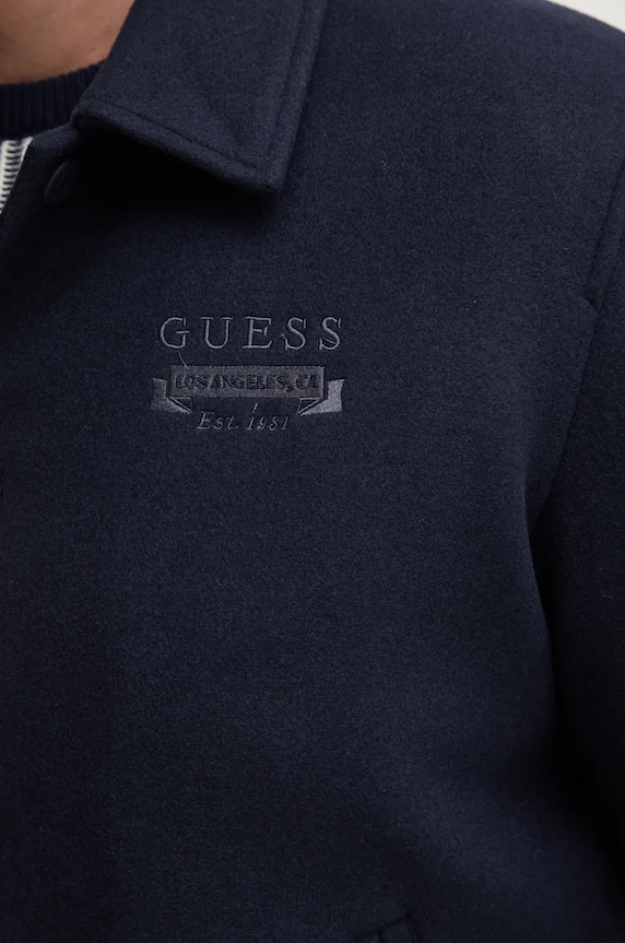 Яке Guess MELTON M4BL29.WGJ72 тъмносин