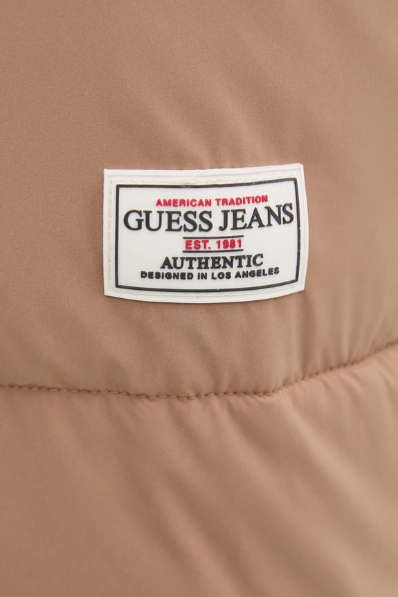 Μπουφάν Guess Jeans M4BL20.WGII2 μπεζ