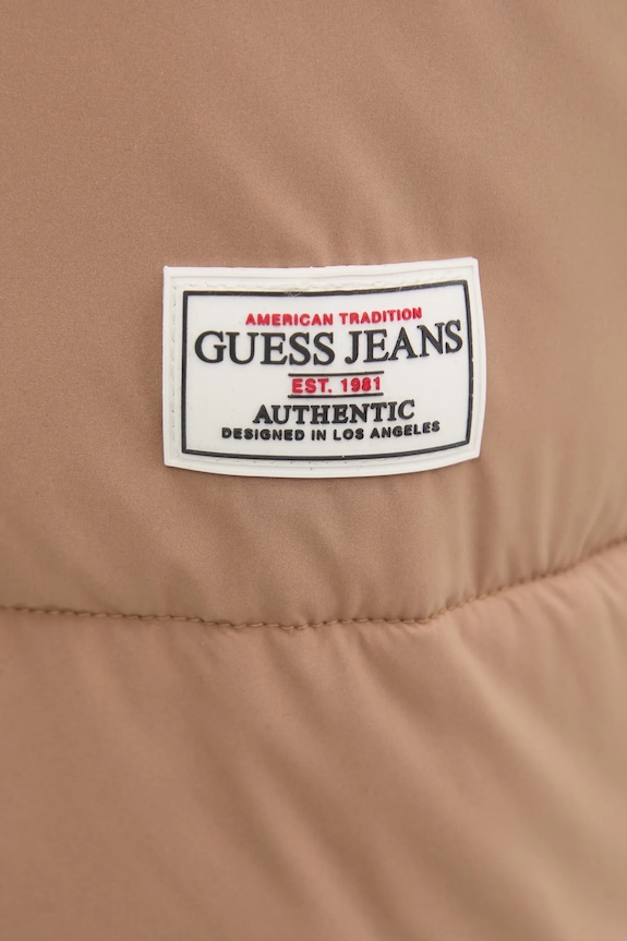 Μπουφάν Guess Jeans M4BL20.WGII2 μπεζ