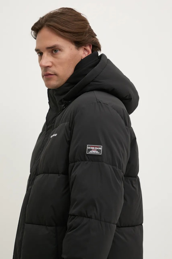 Guess Jeans giacca M4BL26.WGII2 nero