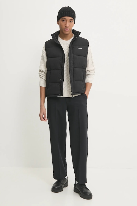 Αμάνικο μπουφάν Guess Jeans M4BN47.WGII2 μαύρο AW24