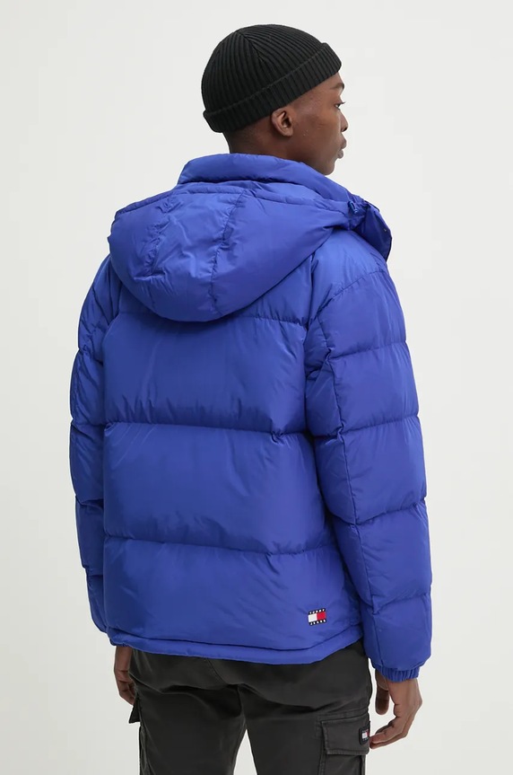 Îmbrăcăminte Tommy Jeans geaca de puf DM0DM19537 albastru