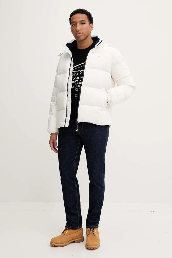 Puhovka Tommy Jeans DM0DM19786 bela AW25