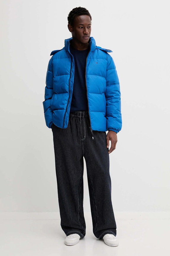 Tommy Jeans kurtka puchowa DM0DM19786 granatowy AW25