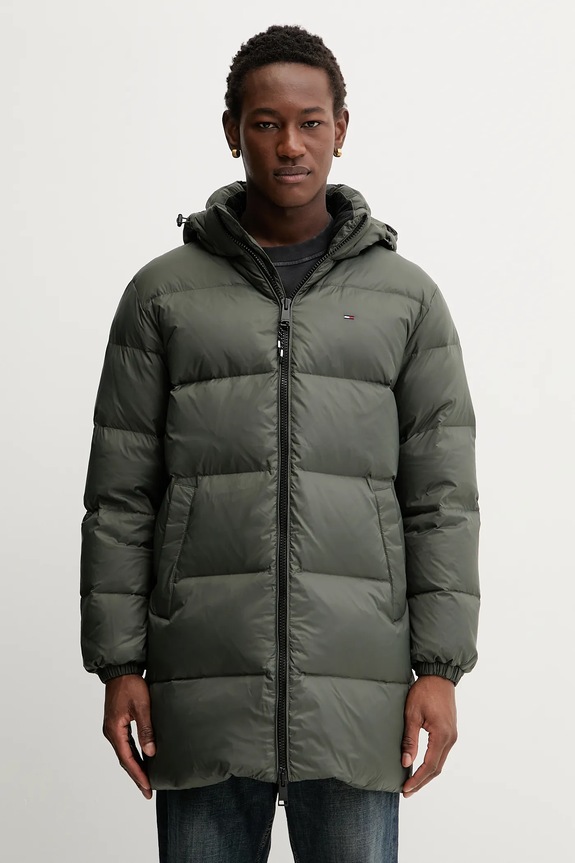 Tommy Jeans kurtka puchowa pozostałe zielony DM0DM20466