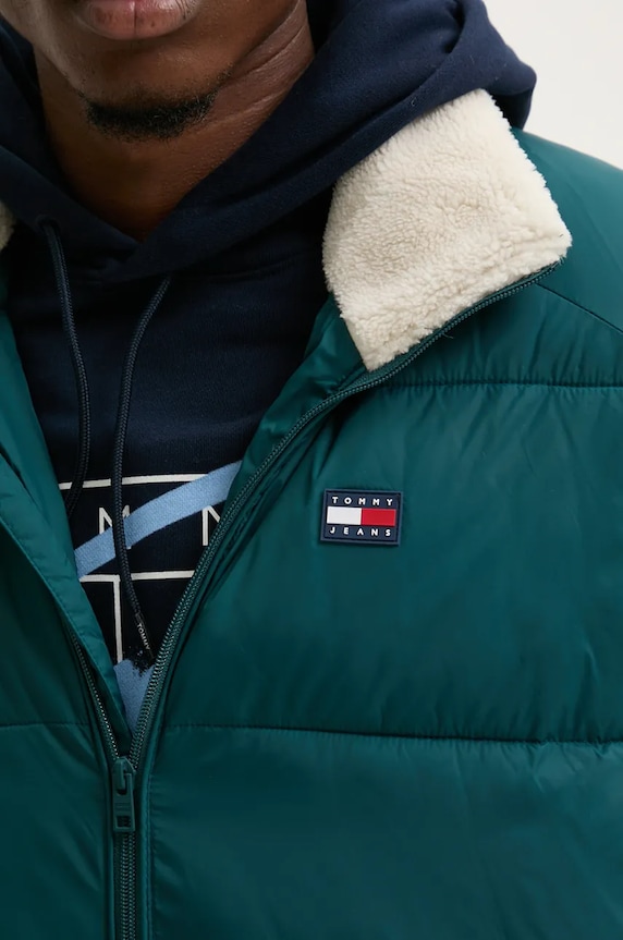 Vesta Tommy Jeans DM0DM19632 tyrkysová