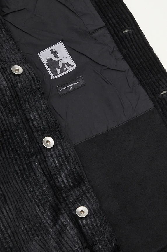 Джинсово яке Rick Owens Jumbo Worker DU02D2761.HCF черен