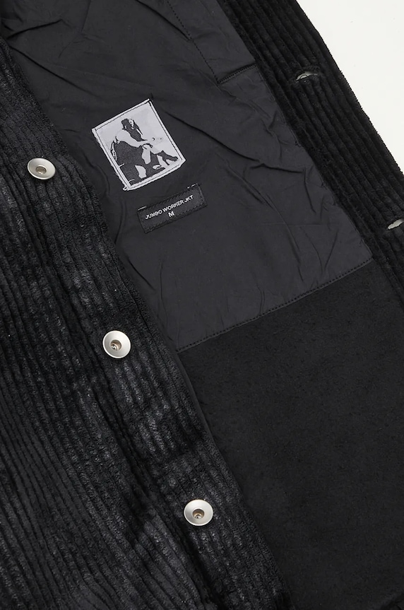 Джинсово яке Rick Owens Jumbo Worker DU02D2761.HCF черен