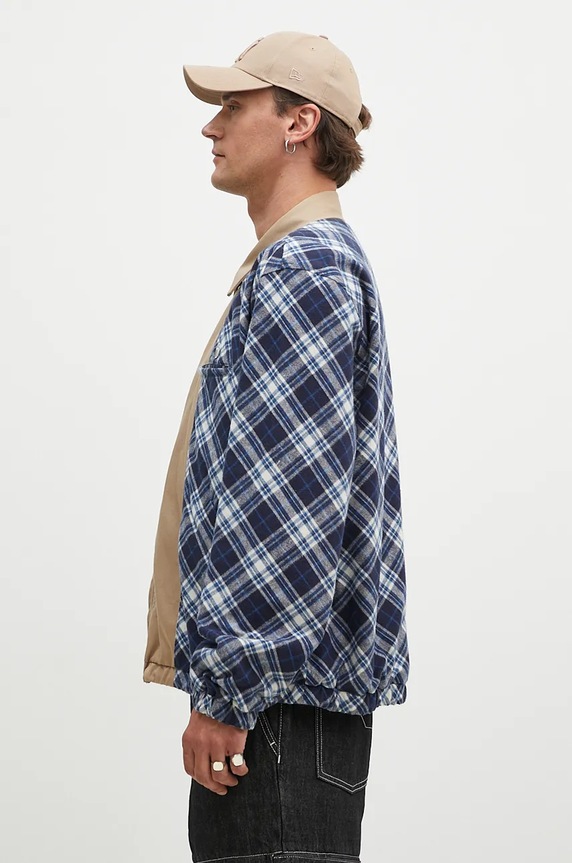Obojstranná bunda AMBUSH Chinos Blouson BMEM002F24FAB0014661 tmavomodrá AW24