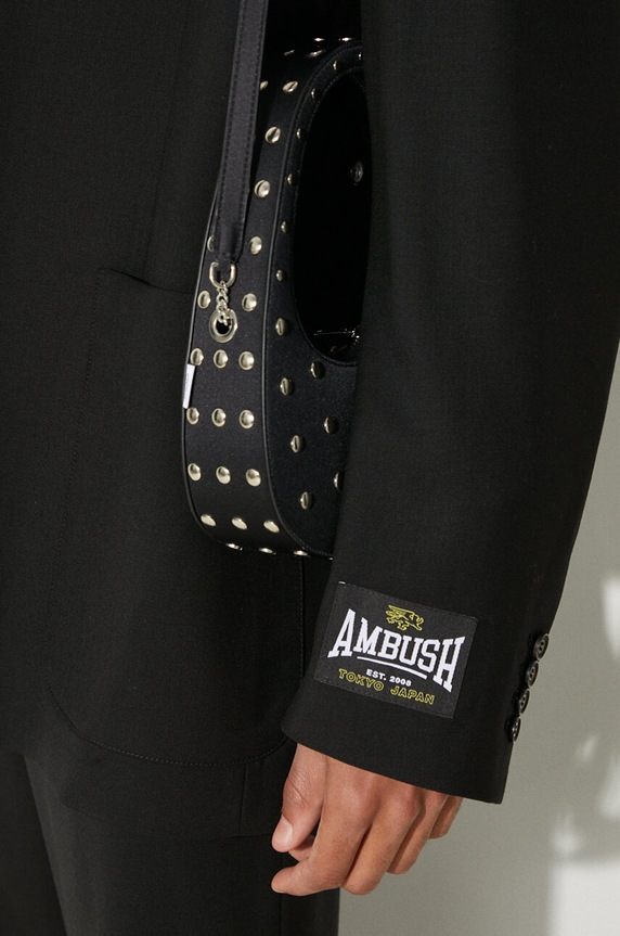 AMBUSH gyapjú kabát Oversized Jacket BMEN005F24FAB0011000