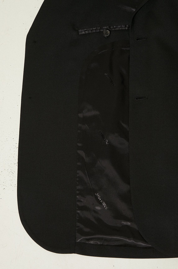 AMBUSH gyapjú kabát Oversized Jacket BMEN005F24FAB0011000