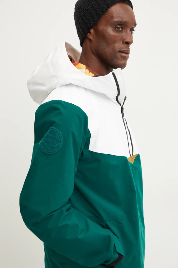 Lyžařská bunda Helly Hansen Apres Anorak zelená 65980