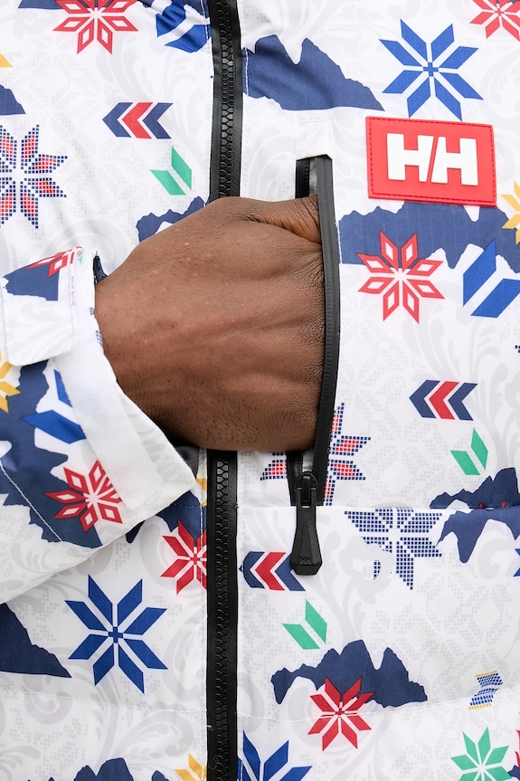 Μπουφάν για σκι Helly Hansen Kvitfjell Race 66043 λευκό