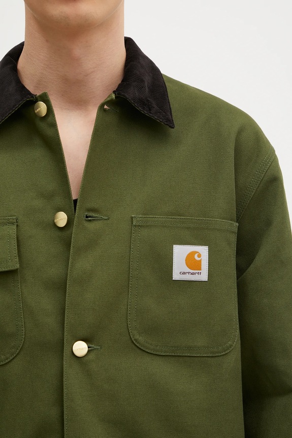Carhartt WIP giacca in cotone Michigan Coat verde I015261.2EO01