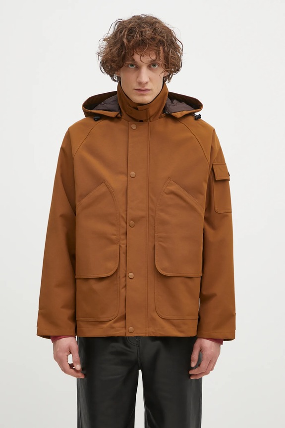 Carhartt WIP jacket Clarton Jacket with brown I033871.00SXX