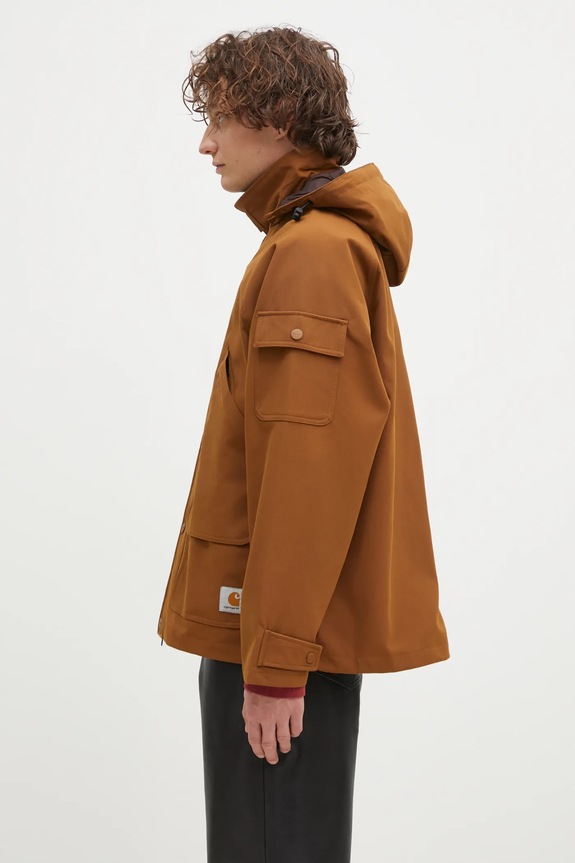 Carhartt WIP jacket Clarton Jacket I033871.00SXX brown AW24