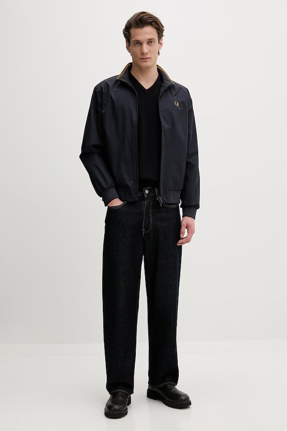 Fred Perry jacket The Brentham J2660.248 navy SS26