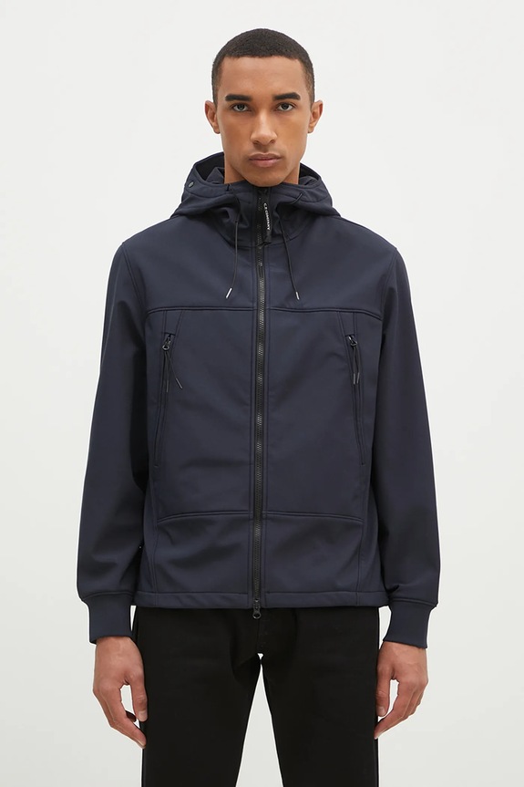 C.P. Company jacket C.P. Shell-R Goggle Jacket with navy 17CMOW012A006097A
