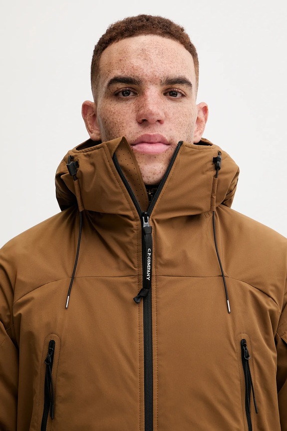 C.P. Company giacca Pro-Tek Padded Hooded Jacket marrone 17CMOW014A004117A