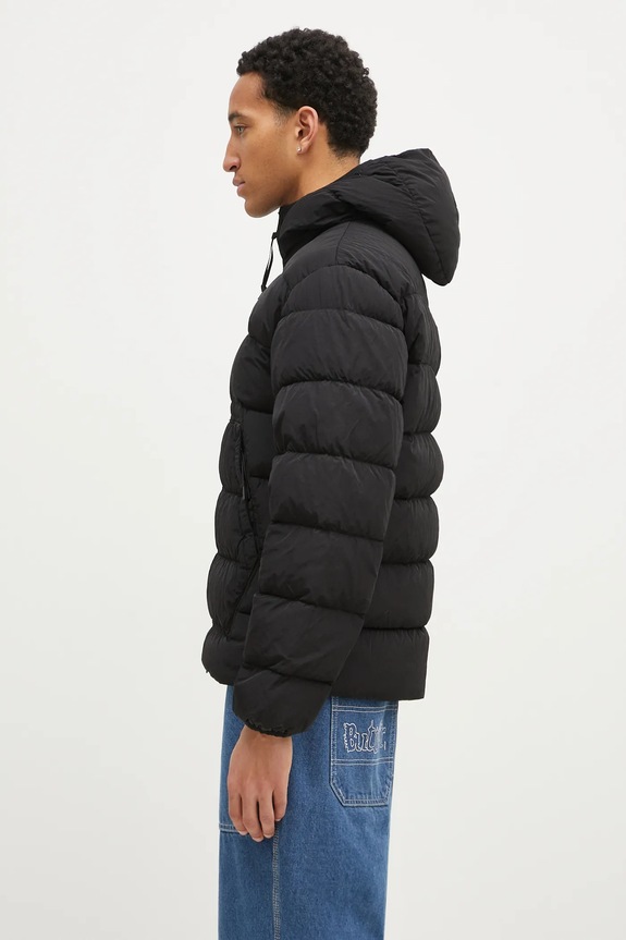 C.P. Company rövid kabát Chrome-R Goggle Down Jacket 17CMOW079A005904G fekete AW24