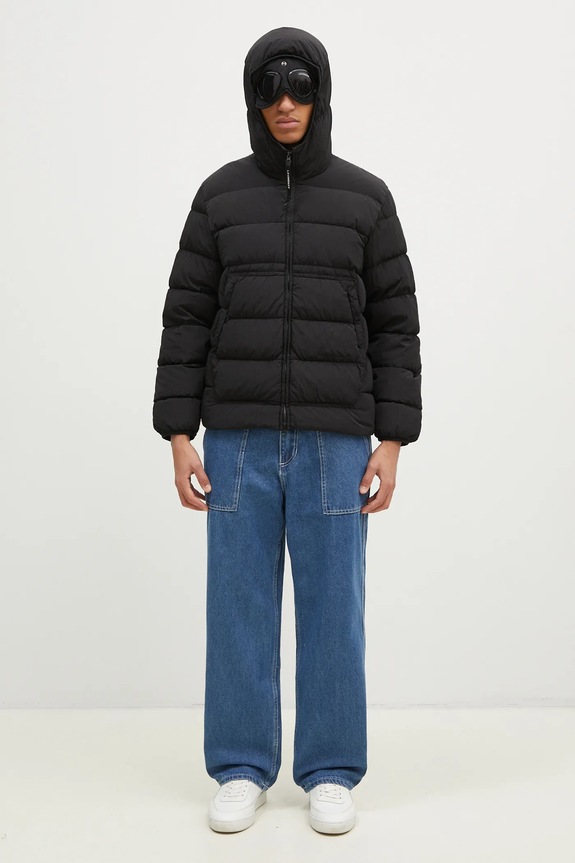C.P. Company rövid kabát Chrome-R Goggle Down Jacket 17CMOW079A005904G