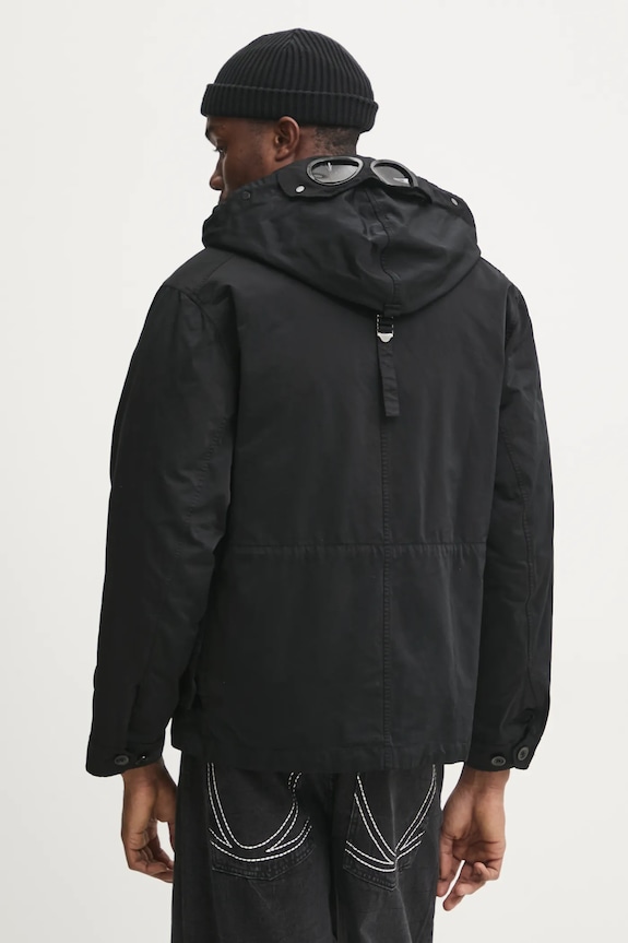 Clothing C.P. Company jacket Outerwear Medium Jacket In Micro Kei 17CMOW224A110089G black