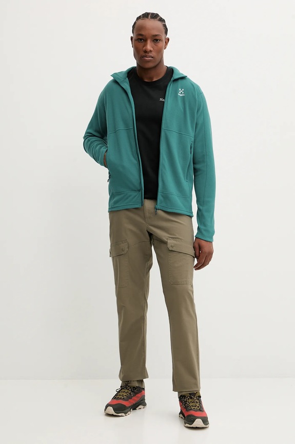 Haglöfs sportos pulóver Buteo 605073 türkiz AW25