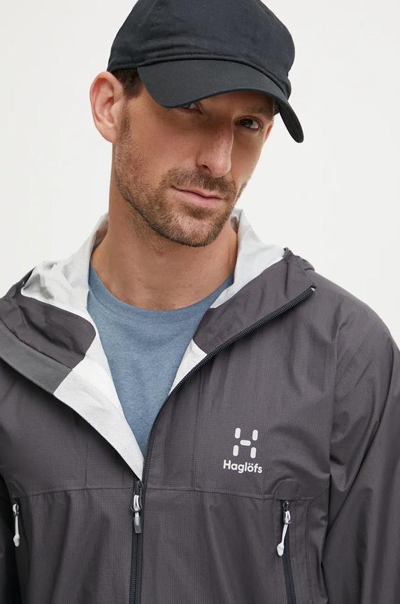 Haglöfs kurtka outdoorowa L.I.M Proof szary 605234