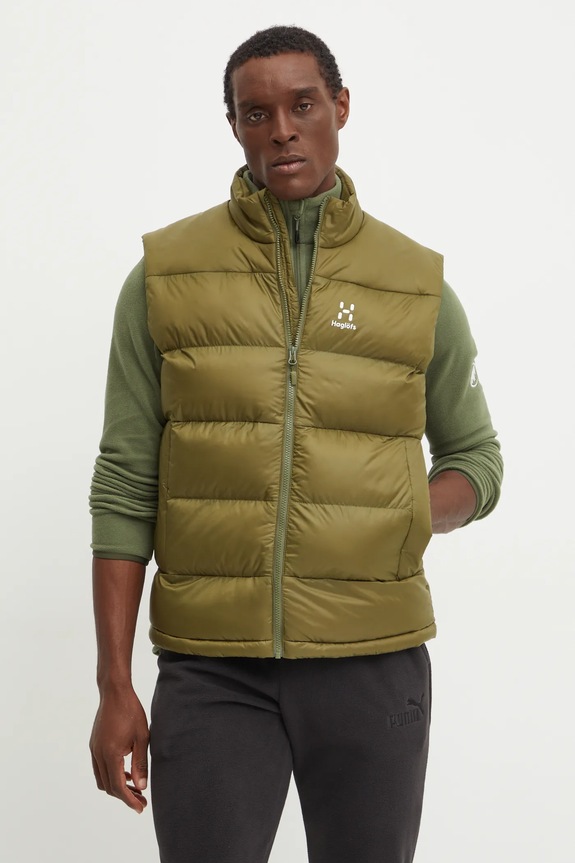 Αμάνικο μπουφάν Haglöfs Puffy Mimic άλλο πράσινο 607702