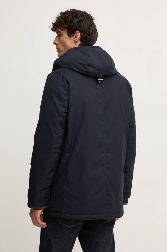Abbigliamento Hackett London giacca parka HM403226 blu navy