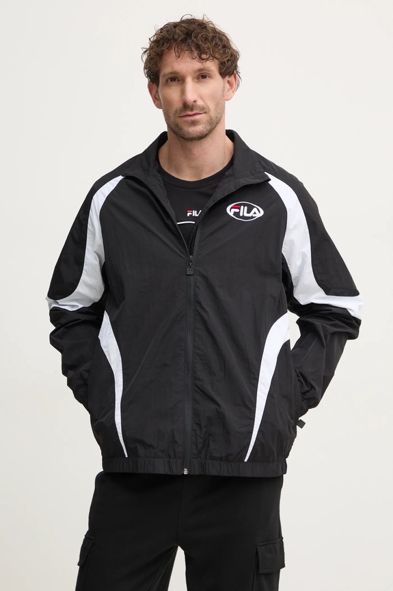 Fila giacca Lugano non isolato nero FAM0772
