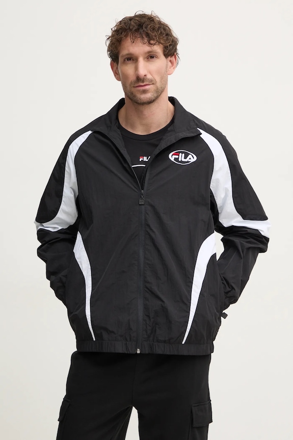 Fila giacca Lugano non isolato nero FAM0772