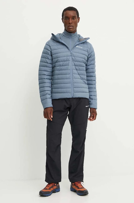 Montane geaca sport din puf Resolve MRESH16 albastru AW24