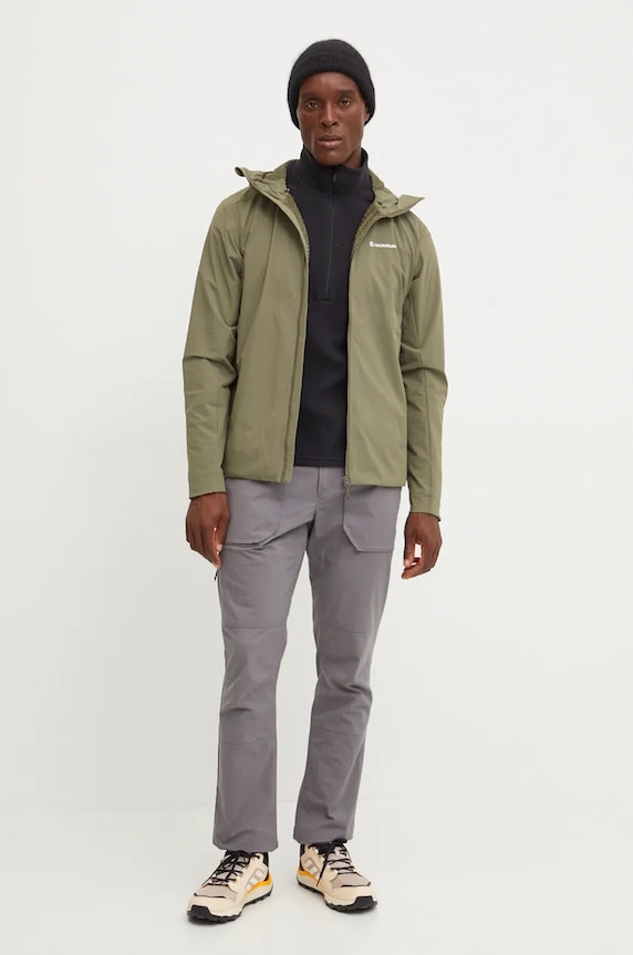 Montane jachetă de exterior Khamsin MKHAH18 verde AW24