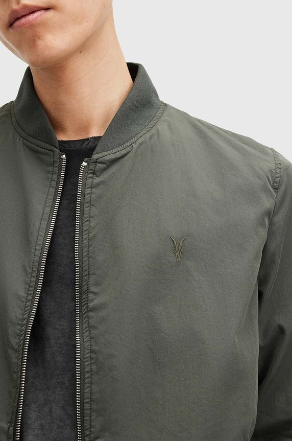 AllSaints kurtka bomber BASSETT M077OB zielony AA00