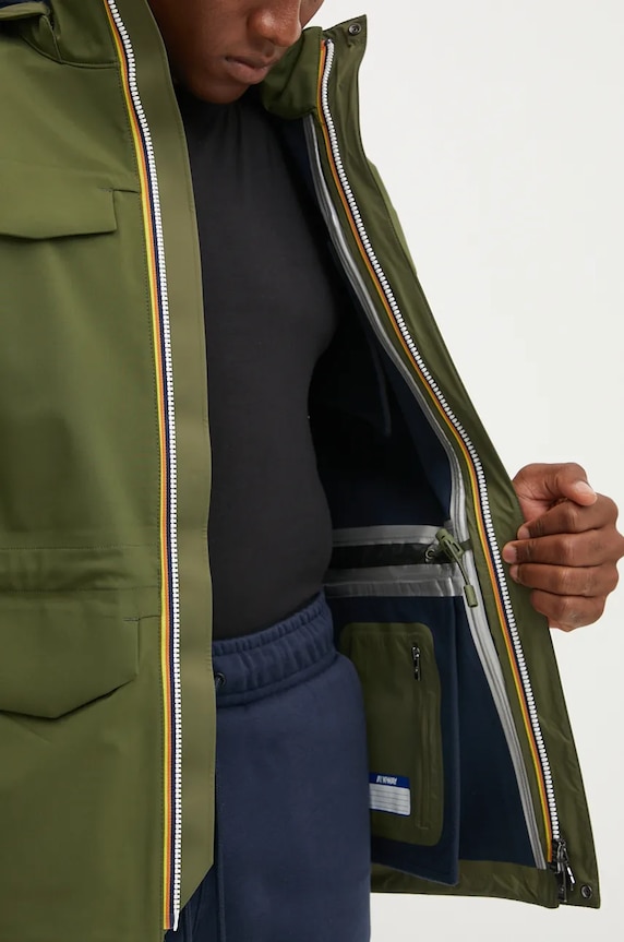 Kišna jakna K-Way K7126VW zelena