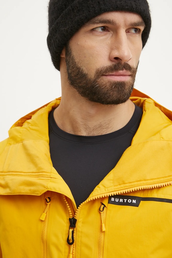 Burton rövid kabát Frostner sárga 214691