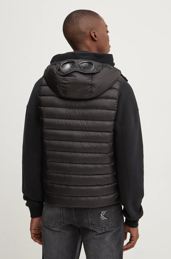 Abbigliamento C.P. Company gilet in piuma 17CMOW074A006099A nero