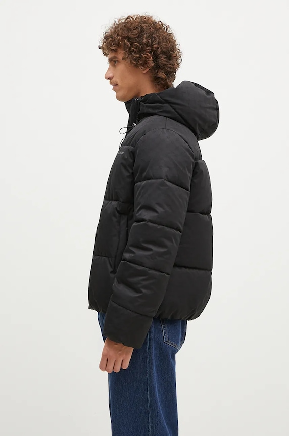 Daily Paper kurtka Monogram Puffer Jacket 1000119 czarny AW25