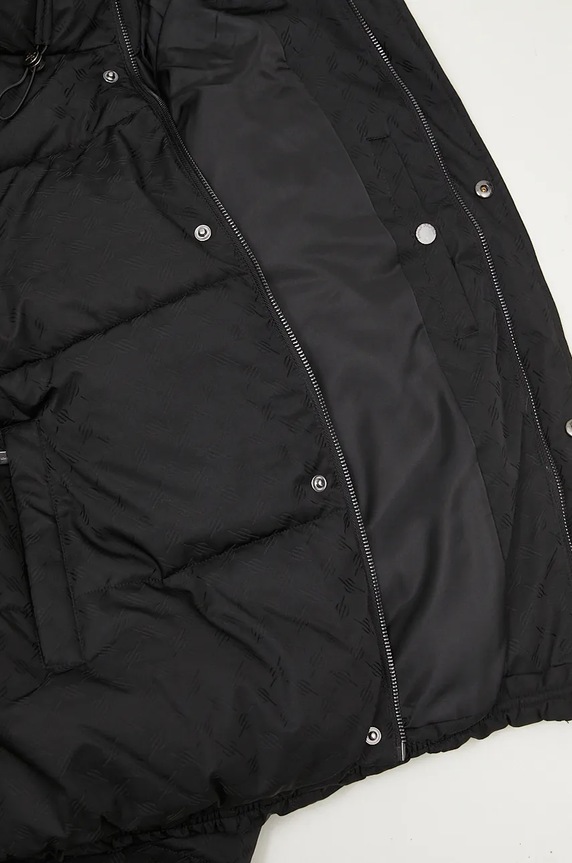 Daily Paper kurtka Monogram Puffer Jacket 1000119 czarny