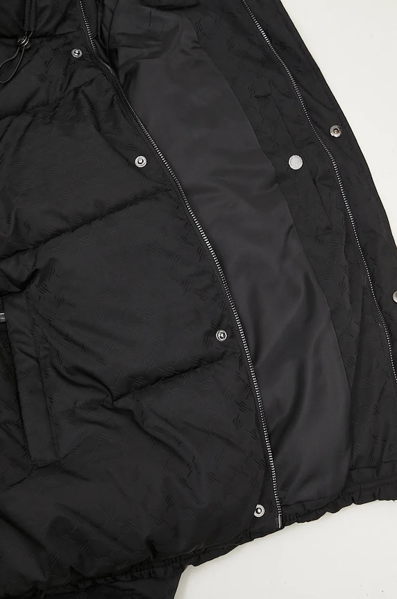 Daily Paper kurtka Monogram Puffer Jacket 1000119 czarny